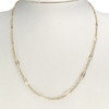 Collier d'occasion or 750 jaune maille fantaisie 46,5 cm - vue V2