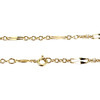 Collier d'occasion or 750 jaune maille fantaisie 46,5 cm - vue V3