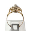 Bague d'occasion 2 ors 750 diamants - vue V3