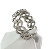 Bague d'occasion or 750 blanc diamants - vue V2