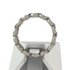 Bague d'occasion or 750 blanc diamants - vue V3