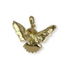 Pendentif aigle d'occasion or 750 jaune émeraude - vue V2