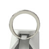 Bague d'occasion or 750 blanc diamants - vue V3