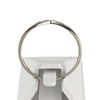 Bague d'occasion or 375 blanc diamants - vue V3