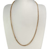Collier d'occasion or 750 jaune maille popcorn 61,5 cm - vue V2