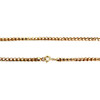 Collier d'occasion or 750 jaune maille popcorn 61,5 cm - vue V3