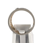 Bague d'occasion 2 ors 750 diamants - vue 3