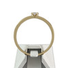 Bague d'occasion or 750 jaune diamants - vue V3