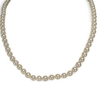 Collier d'occasion or 750 jaune perles de culture du japon 41 cm