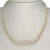 Collier d'occasion or 750 jaune perles de culture du japon 41 cm - vue V2
