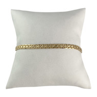 Bracelet d'occasion or 750 jaune maille fantaisie 19 cm