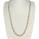 Collier d'occasion or 750 jaune maille fantaisie 76,5 cm - vue 2
