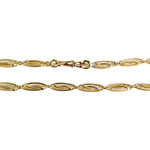 Collier d'occasion or 750 jaune maille fantaisie 76,5 cm - vue 3