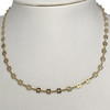 Collier d'occasion or 750 jaune maille fantaisie 40 cm - vue V2