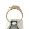 Bague d'occasion or 750 rose diamants onyx - vue V3