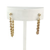 Boucles d'oreilles pendants d'occasion or 375 jaune - vue V1