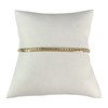 Bracelet d'occasion or 750 jaune maille haricot 18 cm - vue V1