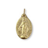 Médaille religieuse d'occasion or 750 jaune - vue V1
