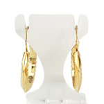 Créoles d'occasion or 750 jaune 19 mm - vue 3