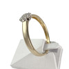 Bague d'occasion 2 ors 750 diamants - vue V2