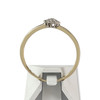Bague d'occasion 2 ors 750 diamants - vue V3
