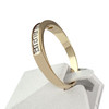 Bague d'occasion or 750 2 tons diamants - vue V2