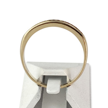 Bague d'occasion or 750 2 tons diamants