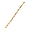 Bracelet d'occasion or 750 rose maille fantaisie 19 cm - vue V2
