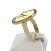 Bague d'occasion or 750 jaune gazelle - vue V2