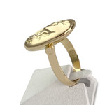 Bague d'occasion or 750 jaune gazelle - vue 2