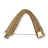 Bracelet d'occasion or 750 jaune maille fantaisie 19,5 cm - vue V2