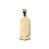 Pendentif d'occasion or 750 jaune motif égyptien - vue V2