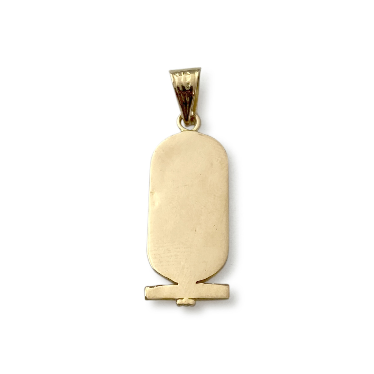 Pendentif d'occasion or 750 jaune motif égyptien - vue 2