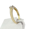 Solitaire d'occasion 2 ors 750 diamant - vue V2