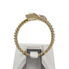 Bague d'occasion or 750 jaune diamants - vue V3