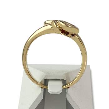 Bague d'occasion or 750 jaune diamants