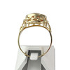 Bague d'occasion or 750 jaune camée coquille - vue V3