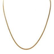 Secondhand gold chain 750 yellow chainmail 46 cm