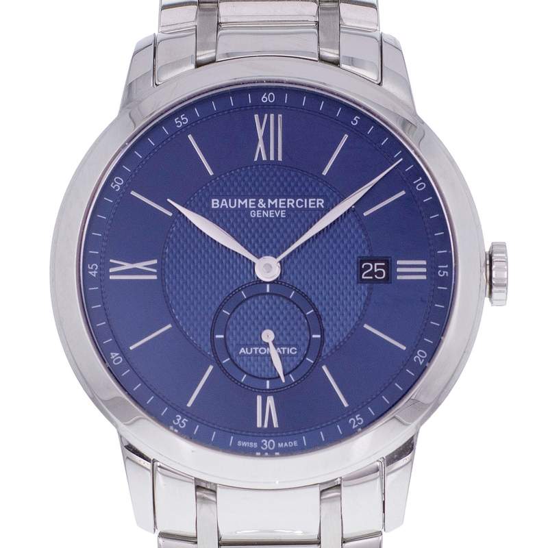 Montre d'occasion BAUME ET MERCIER Classima homme automatique bracelet acier - vue D1
