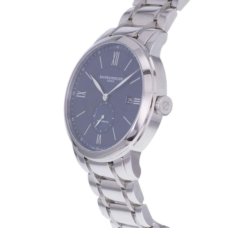 Montre d'occasion BAUME ET MERCIER Classima homme automatique bracelet acier - vue D2