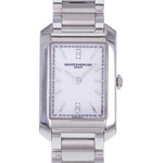 Montre d'occasion BAUME ET MERCIER Hampton femme quartz bracelet acier - vue D1
