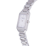 Montre d'occasion BAUME ET MERCIER Hampton femme quartz bracelet acier - vue D2