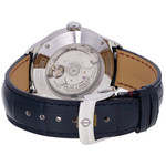 Montre d'occasion BAUME ET MERCIER Baumatic homme automatique bracelet cuir d'origine - vue 3