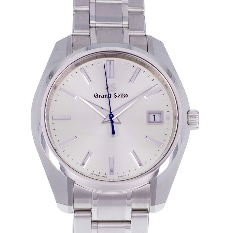 Montre d'occasion GRAND SEIKO Collection Héritage homme quartz bracelet acier - vue D1