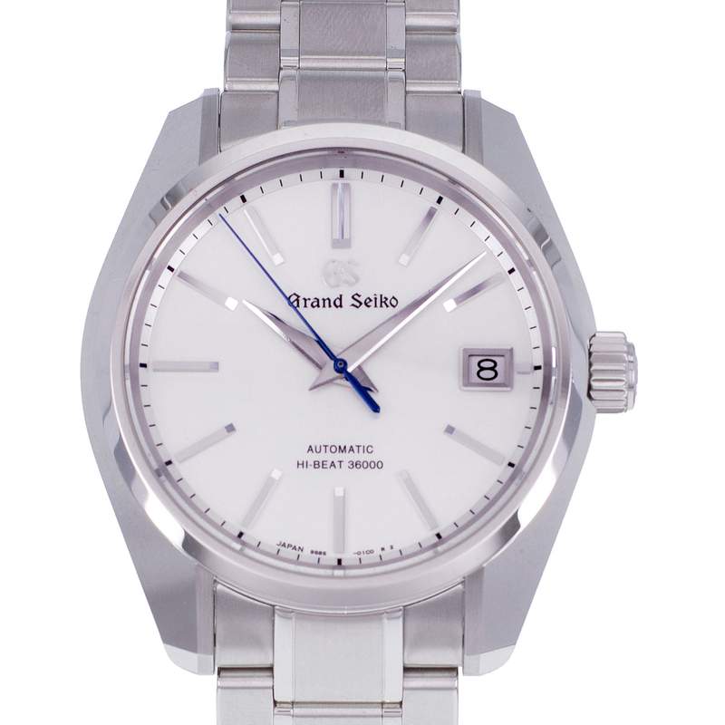 Montre d'occasion GRAND SEIKO Collection Héritage homme automatique bracelet acier - vue D1