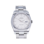 Montre d'occasion ROLEX DateJust homme mouvement automatique certifié (cosc) bracelet acier - vue 1