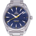 Montre d'occasion OMEGA Seamaster homme mouvement automatique certifié (cosc) bracelet acier - vue D1