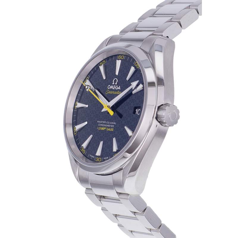 Montre d'occasion OMEGA Seamaster homme mouvement automatique certifié (cosc) bracelet acier - vue D2