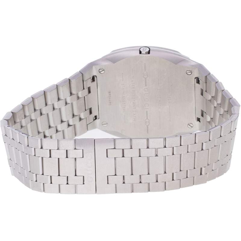 Montre d'occasion GUCCI 25H mixte quartz bracelet acier - vue 3