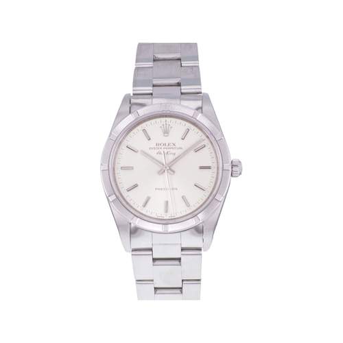 Second hand watch ROLEX Air King homme automatique bracelet acier